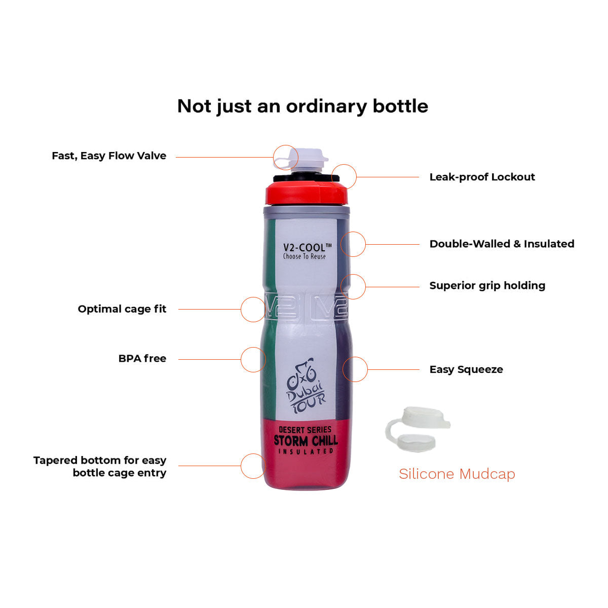 Storm Insulated Bottle 750ml UAE Collection