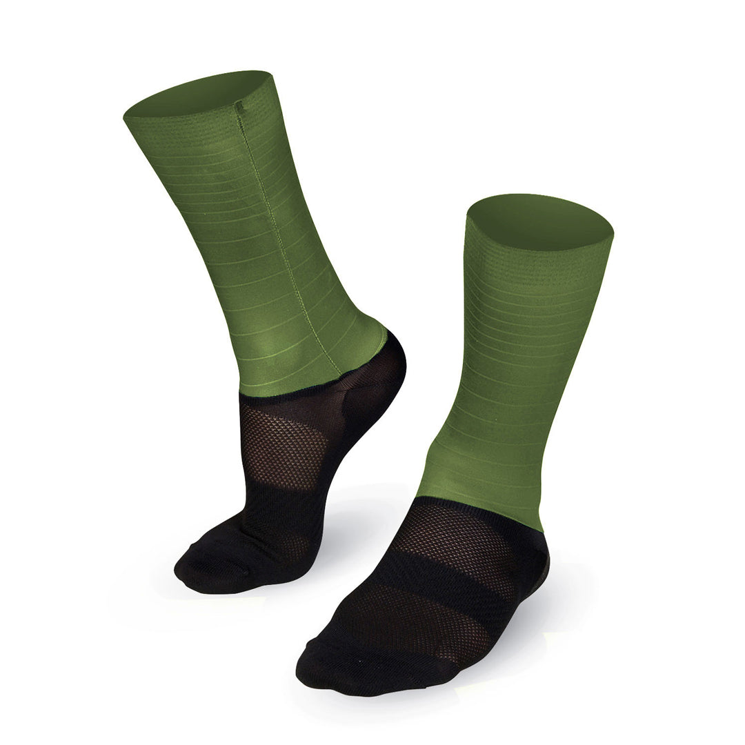 Tech Sock Sublimation - Thyme Green