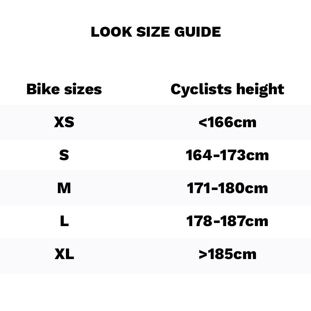 Look size guide