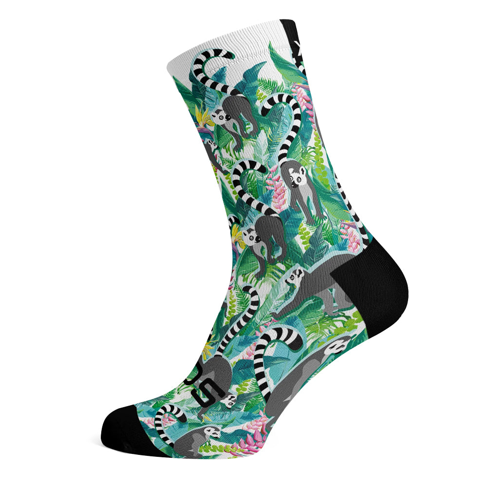 Lemur Crew Socks