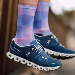 Solid Crew Socks | Purple