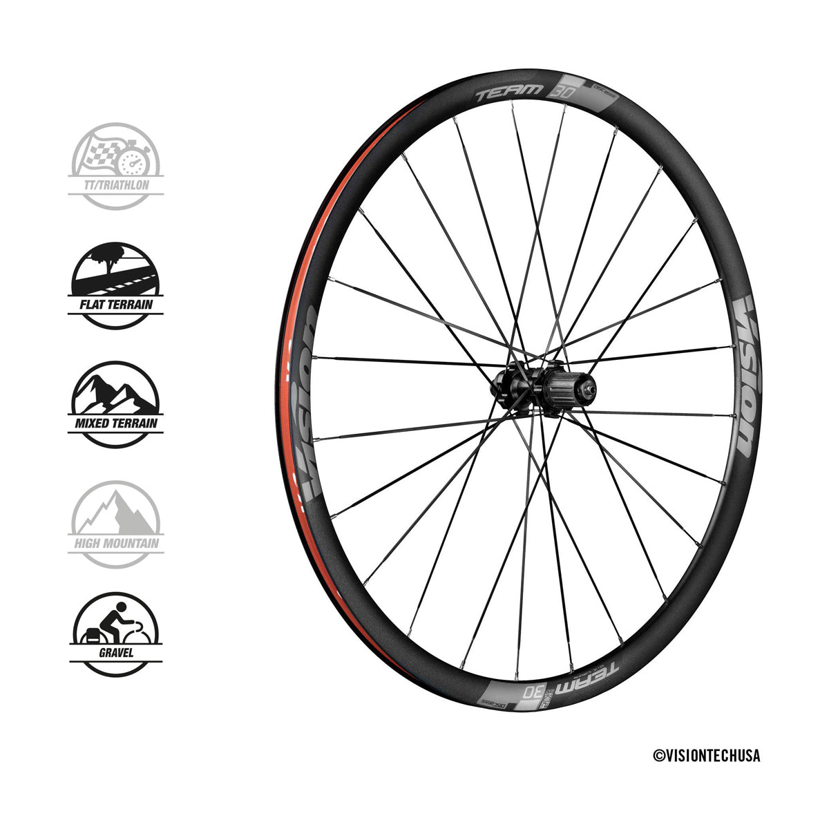 Team 30 Disc Wheelset